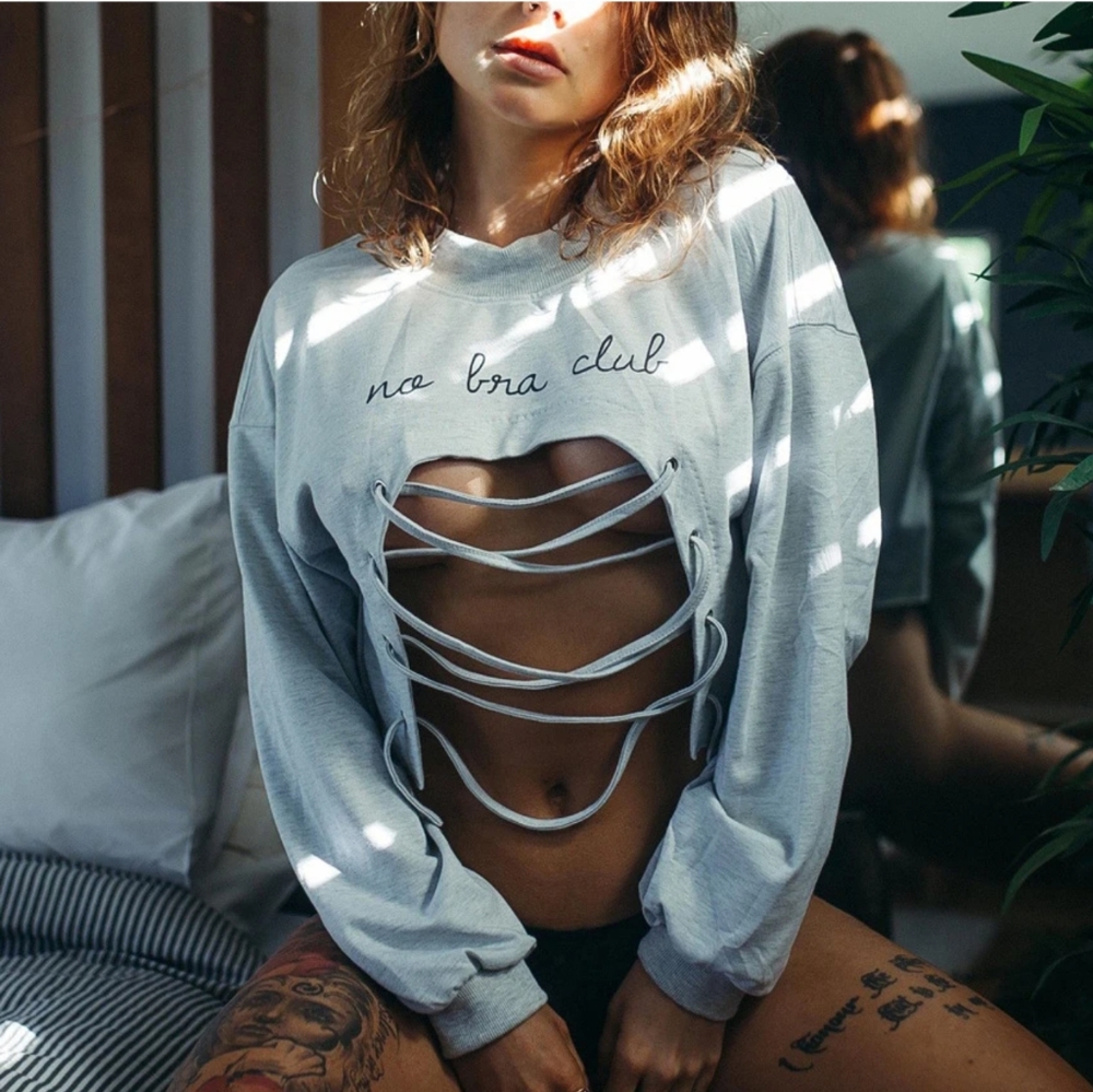 No Bra Club sweatshirt - Picture 6 of 6